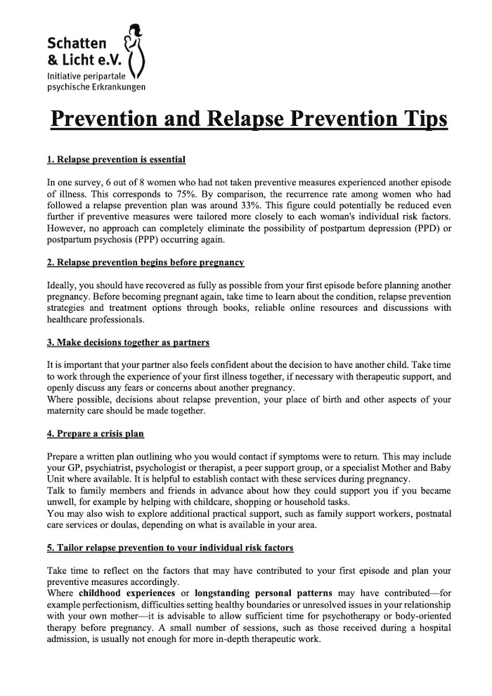 Prevention Tips